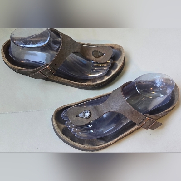 Birkenstock Shoes - Birkenstock Gizeh Browm Flip Flop Thong Sandal Women Size 41 US 10-10.5
